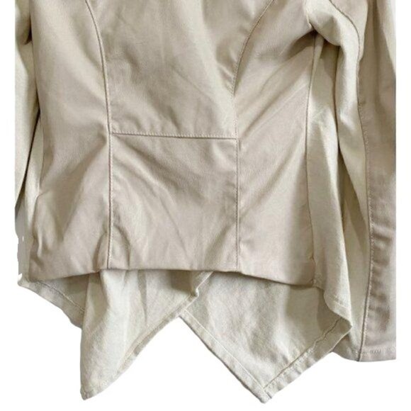 NWT BLANKNYC  Faux Leather Mixed Media‎ Zip Jacket, size XS - Picture 9 of 12
